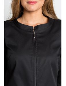 Chaqueta para comercio, peluquería y estética con el cuello de barco Dyneke