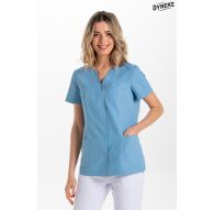 Chaqueta mcfb azul manga corta