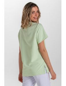 Casaca unisex microfibra verde manzana