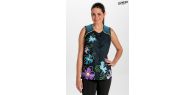 Chaqueta s/m flor azul