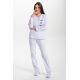 Chaqueta mcfb m/l blanca con presillas