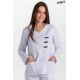 Chaqueta mcfb m/l blanca con presillas