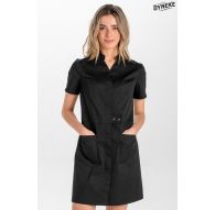 Bata larga cinturón negra