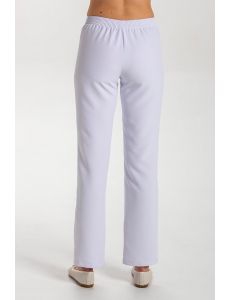 pantalon de mujer blanco para sanidad, comercio y estetica dyneke