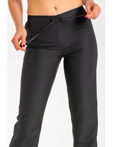 pantalon de mujer negro para sanidad, comercio y estetica dyneke