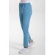 Pantalón microfibra Unisex azul denim