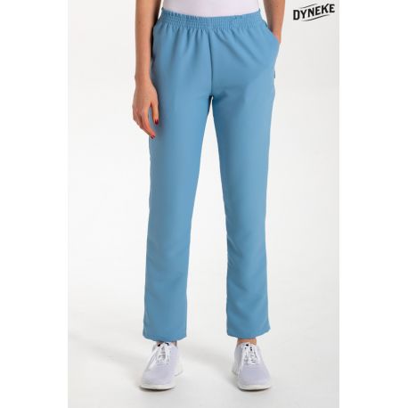 Pantalón microfibra Unisex azul denim