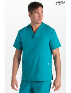 Blusón sanitario aguamarina Unisex Dyneke