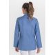 Chaqueta azul cruzada pico m/l