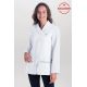 Chaqueta blanca cruzada pico m/l