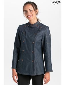 Chaqueta cocinera rejilla tejana