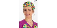 Gorro Sanidad unisex estampado abstracto