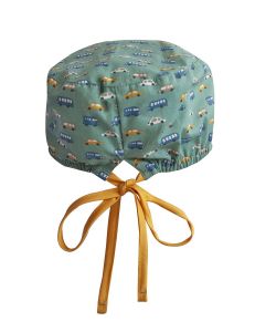 Gorro Sanidad unisex pelo corto coches