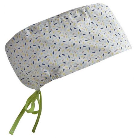 Gorro Sanidad unisex pelo largo hojitas