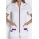 Chaqueta para sanidad, farmacia, comercio y estética morado Dyneke