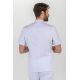 Chaqueta hombre cuello mao m/c blanca