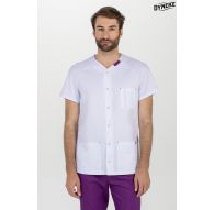 Chaqueta hombre m/c ranglan pespunte lila