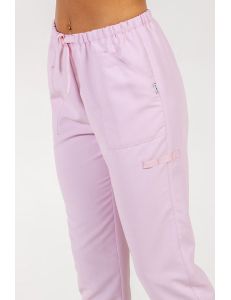 Pantalón rosa microfibra cinta