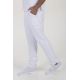 Pantalón blanco microfibra cinta