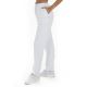 pantalon migrofibra blanco unisex con bolsillos dyneke