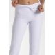 pantalon de mujer blanco para sanidad, comercio y estetica dyneke