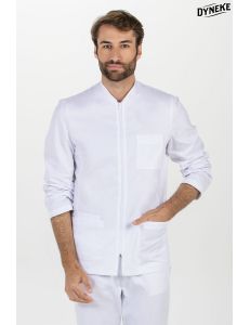 Chaqueta blanca de manga larga