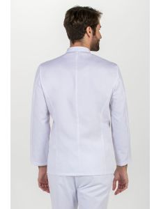 Chaqueta blanca de manga larga