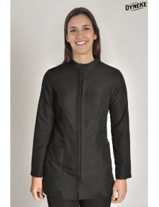 Chaqueta imperial mujer m/l microfibra negra