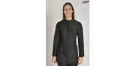 Chaqueta imperial mujer m/l microfibra negra