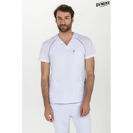 Pijama sanitario sport blanco