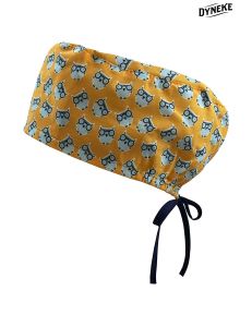 Gorro Sanidad unisex pelo largo buhos