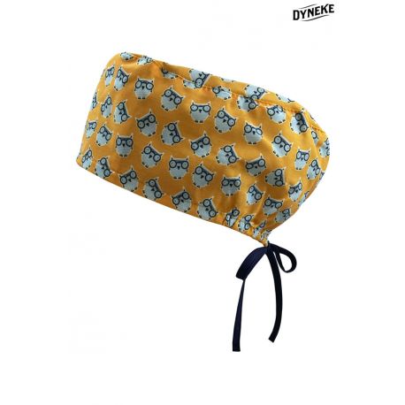 Gorro Sanidad unisex pelo largo buhos