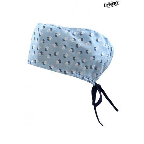 Gorro Sanidad unisex pelo largo pisadas