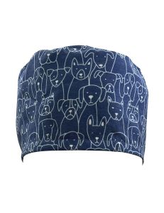 Gorro Sanidad unisex pelo largo perritos