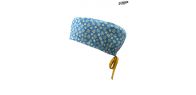 Gorro Sanidad unisex pelo corto flores