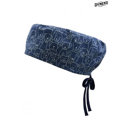 Gorro Sanidad unisex pelo corto perritos