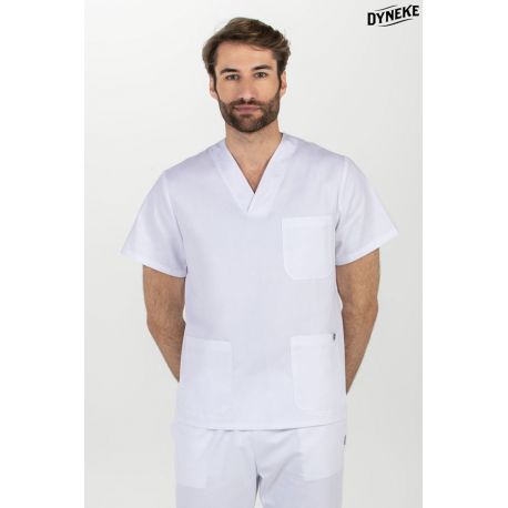 Pijama sanitario unisex blanco