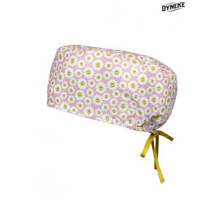 Gorro Sanidad unisex pelo largo margaritas