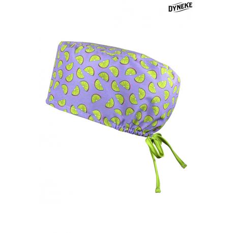 Gorro Sanidad unisex pelo largo limon