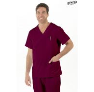 Casaca elástica hombre burdeos