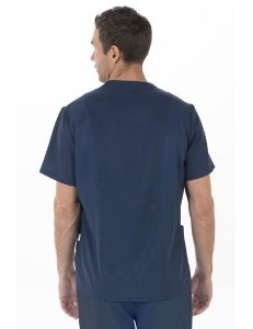 Casaca elástica hombre azul marino