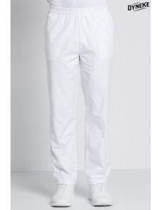 Pantalón blanco microfibra elástica 