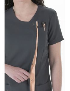 Chaqueta mcfb gris tapeta naranja