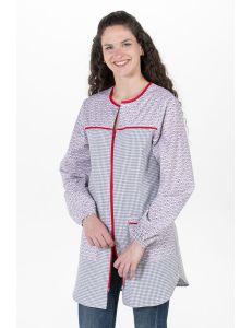 Bata maestra dinosaurios roja
