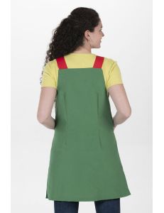Pichi maestra verde estampado colores