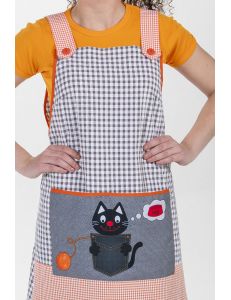 Estola maestra gato negro