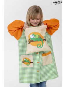 Bata infantil camaleón