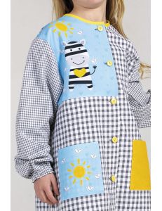 Bata infantil cebra
