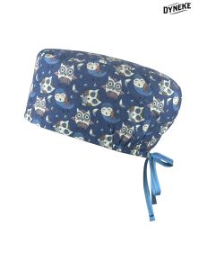Gorro Sanidad unisex pelo largo buhos