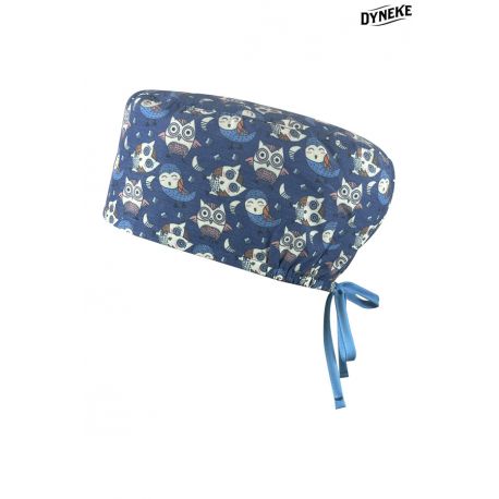 Gorro Sanidad unisex pelo largo buhos